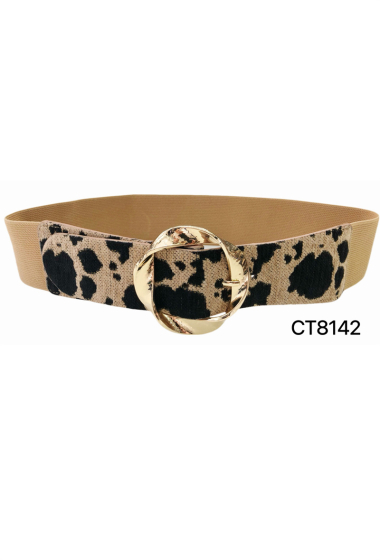 Wholesaler ORIENT&CO - Elastic belt with metal buckle