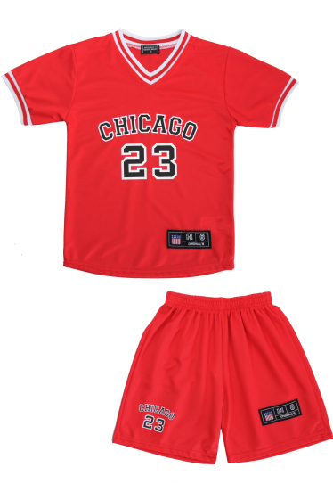 Wholesaler Origin's Paris - Children's t-shirt shorts set