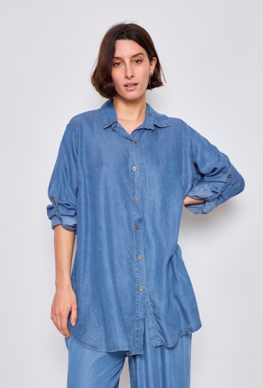 Mayorista PANEIGE PARIS - Camisa vaquera - Talla grande