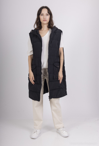 Wholesaler PANEIGE PARIS - Long hooded down jacket