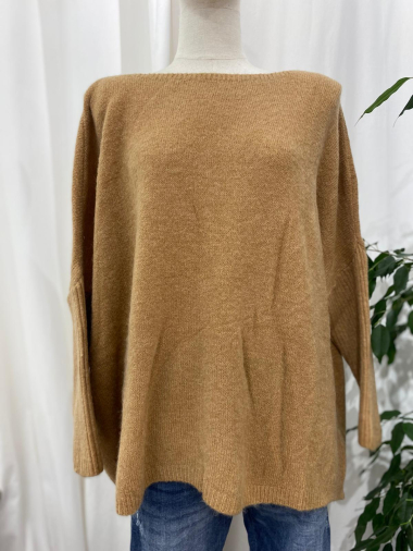 Wholesaler PANEIGE PARIS - Pleated sleeve sweater