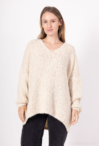 Wholesaler PANEIGE PARIS - Oversized Soft Wool Sweater