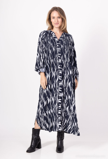 Wholesaler PANEIGE PARIS - Zebra shirt dress