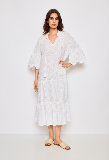 Wholesaler PANEIGE PARIS - English embroidery dress