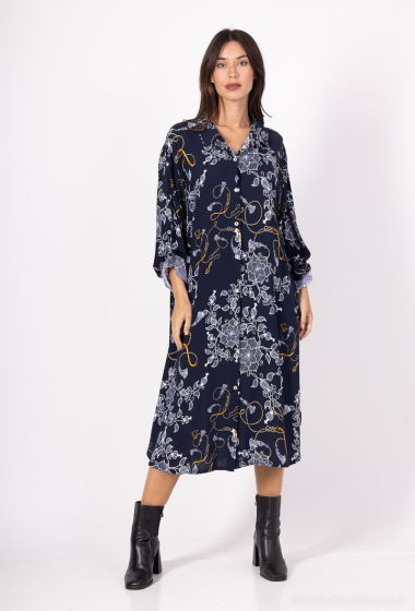 Wholesaler PANEIGE PARIS - Flower pattern dress