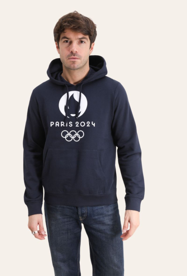 Grossiste Paris 2024 - SWEAT MANCHES LONGUES OFFICIEL JO PARIS 2024