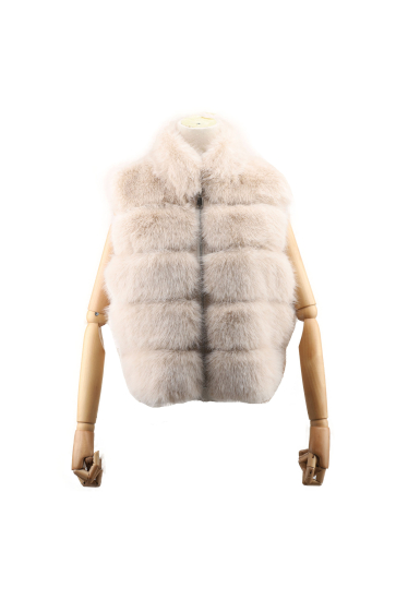 Grossiste Phanie Mode (Phanie accessories) - Gilet en fausse fourrure