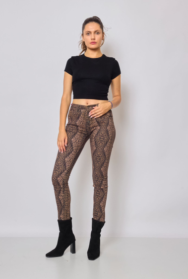 Wholesaler Place du jour - Printed pants