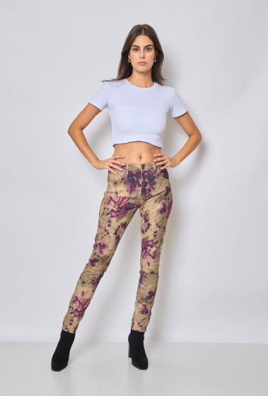 Wholesaler Place du jour - Printed pants