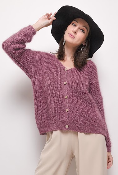 Grossiste Go Pomelo - Gilet cardigan