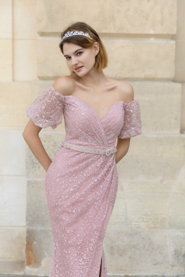 Grossiste Promarried - Robe de cocktail coupe fourreau