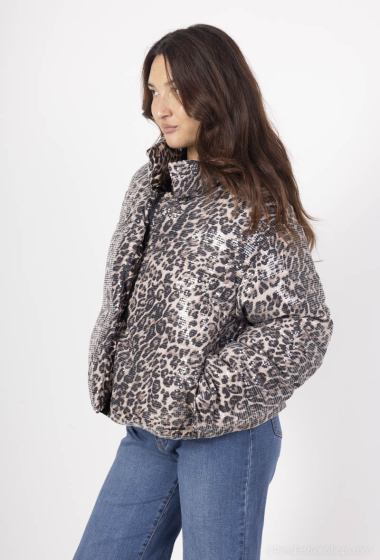 Mayorista REALTY JADELY - chaquetas de leopardo con lentejuelas