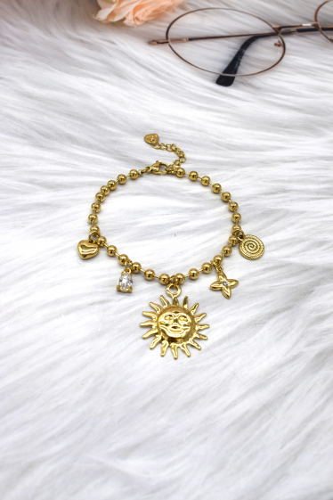 Wholesaler Rouge Bonbons - Stainless steel sun bracelet