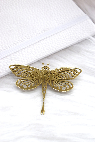 Wholesaler Rouge Bonbons - Stainless steel dragonfly brooch