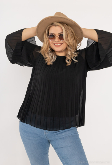 Grossiste RZ Fashion - Blouse plissée