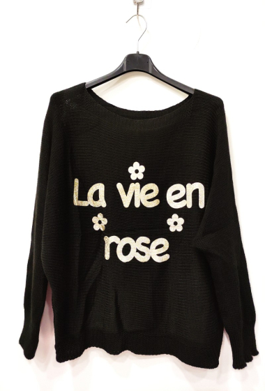 Grossiste RZ Fashion - pull avec imprimé