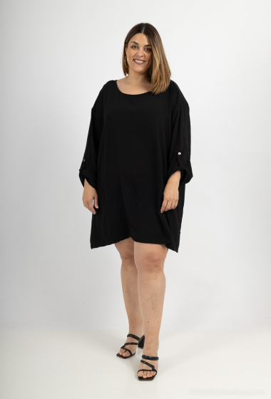 Grossiste RZ Fashion - Robe fluide grande taille