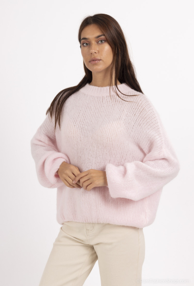 Wholesaler Sandy Paris - Soft knit Alpaca sweater