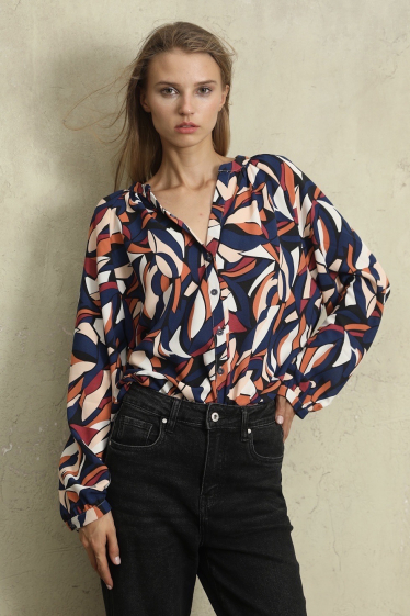 Wholesaler SARAH JOHN - Printed viscose blouse