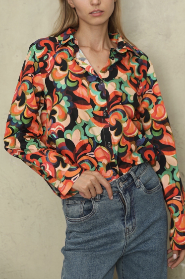 Wholesaler SARAH JOHN - Printed cotton shirt