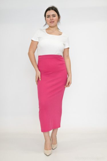 Wholesaler See Modern Grandes Tailles - Ribbed skirt