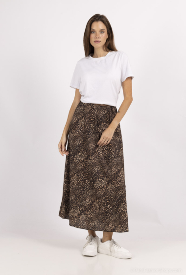 Wholesaler SO LOOK - “Leopard” print skirt