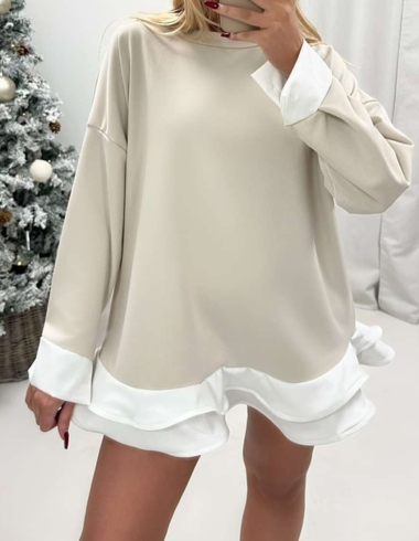 Wholesaler SO LOOK - Sweatshirt dress