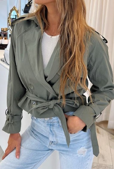 Wholesaler SO LOOK - Short trench coat