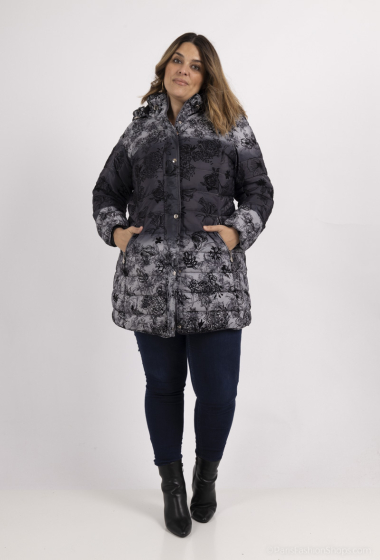 Wholesaler Big Size Exclusive - PATTERNED DOWN JACKET