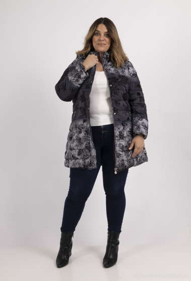 Wholesaler Big Size Exclusive - PATTERNED DOWN JACKET