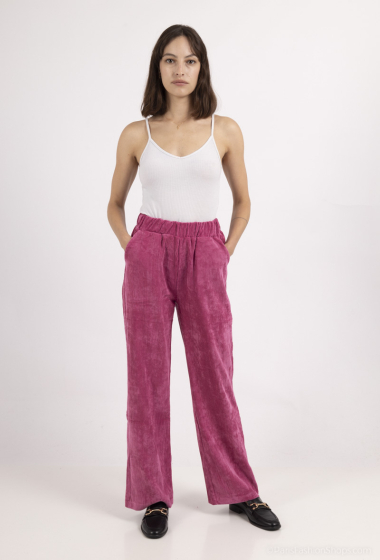 Grossiste Big Size Exclusive - PANTALON ELASTIQUÉE VELOUR