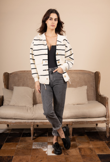 Wholesaler STELLA - striped jacket