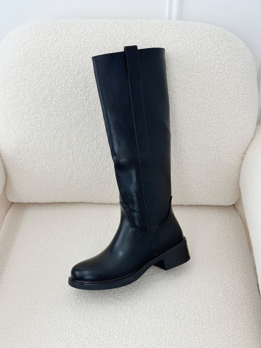 Grossiste Stephan Paris - Ces bottes hautes lisse