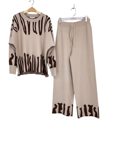 Grossiste Sweet Miss - Ensemble pull et pantalon