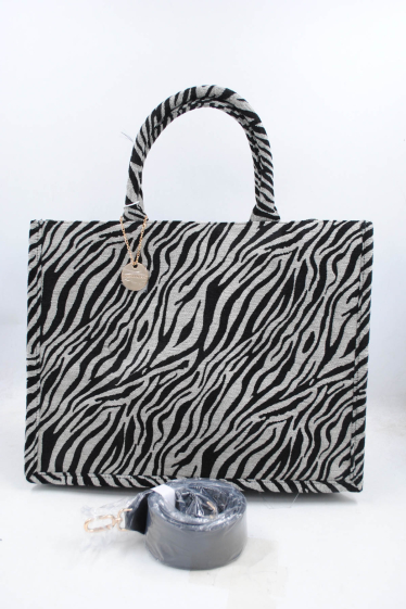 Grossiste SyStyle - SAC EN SYNTHETIQUE MOTIF ZEBRE