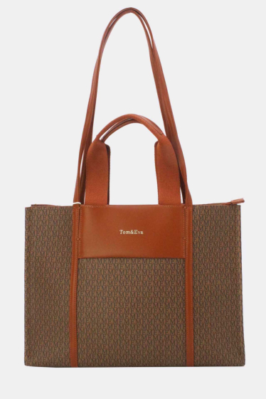 Grossiste Tom & Eva - Sac Cabas Monogramme