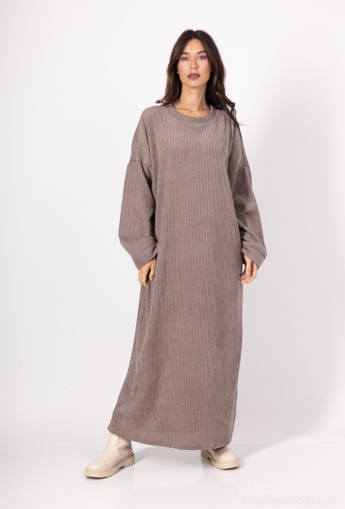 Wholesaler TRENDLAND - Adila / Corduroy Abaya