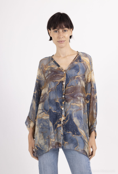 Wholesaler Trois Ka II - SILK LINED TUNIC