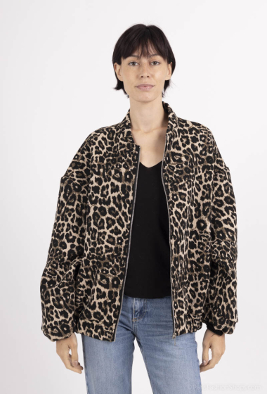 Wholesaler Trois Ka II - LEOPARD JACKET