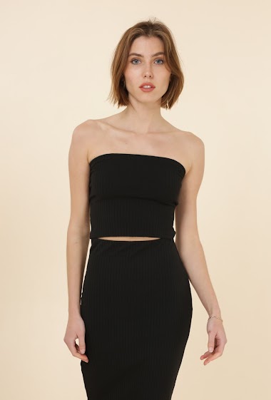 Wholesaler Van Der Rock - Strapless top