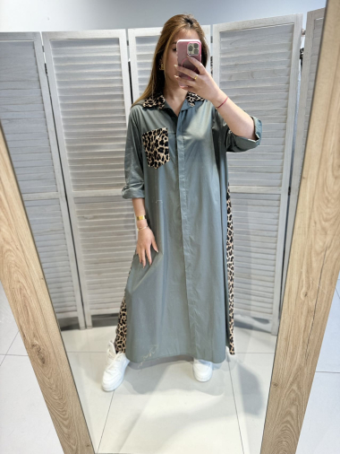 Wholesaler Victoria & Isaac - COTTON SHIRT DRESS