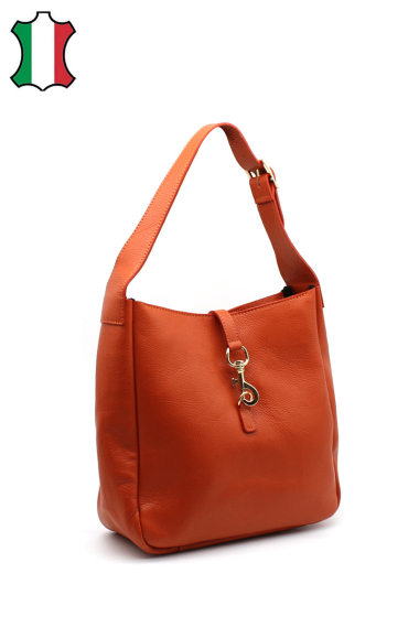 Wholesaler Vimoda - Suede leather shoulder bag