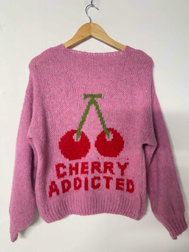 Wholesaler VIVICHY - CHERRY SWEATER