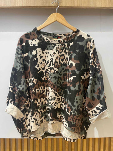 Wholesaler VIVICHY - LEOPARD TOP