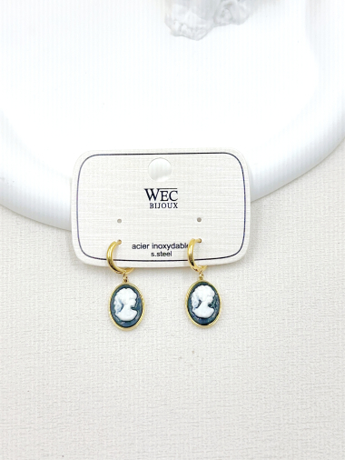 Wholesaler WEC Bijoux - STAINLESS STEEL EARRINGS