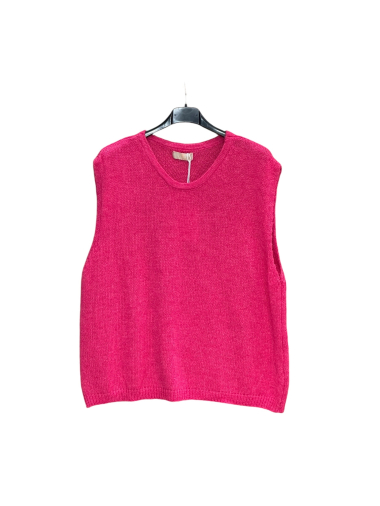 Wholesaler Willow - #24623 Round neck sleeveless sweater