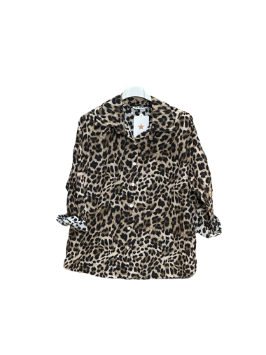 Wholesaler Willow - Leopard cotton shirt