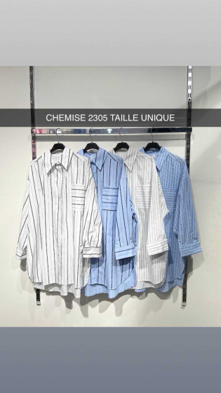 Grossiste Willy Z - Chemise rayée