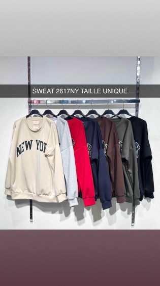 Grossiste Willy Z - Sweat imprimé New York