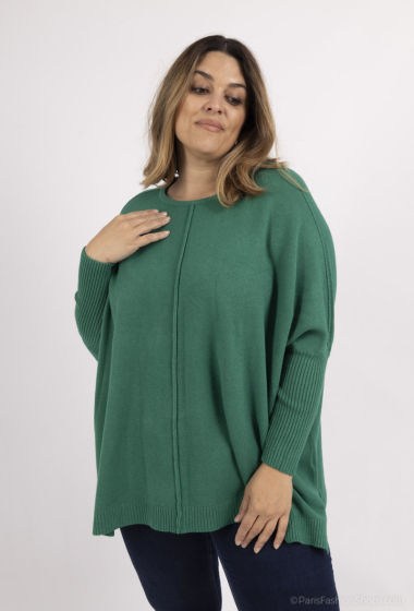 Wholesaler World Fashion - Round neck GT sweater with cashmere